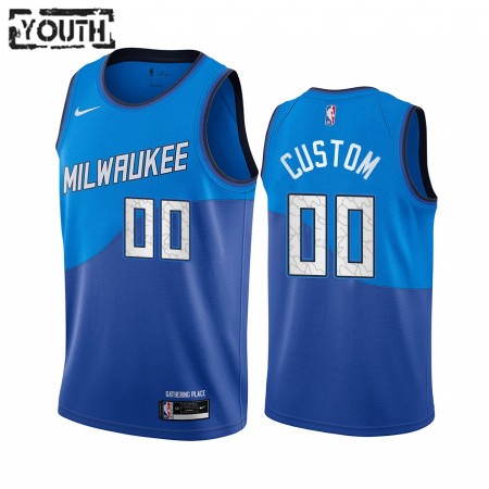 Dres Milwaukee Bucks Prilagođeni 2020-21 City Edition Swingman - Dječji
